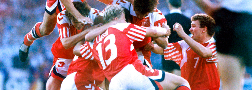 Fodboldlandsholdet vinder EM 1992