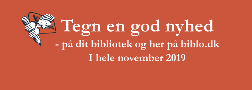 Banner for Tegn Verden 2019: Konkurrence hele november på biblo.dk