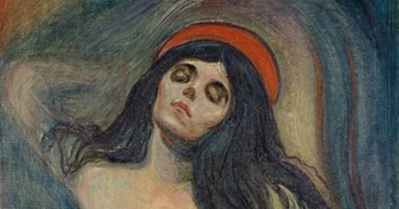    Billede: 'Madonna' (1893 - 1894), Edward Munch