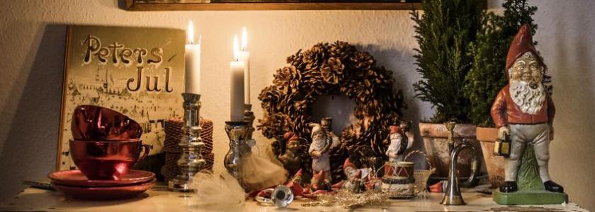 Faktalink light: I mange hjem pynter man op til jul. Foto:Thomas Lekfeldt