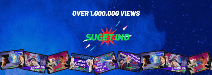 Suget ind - over 1000.000 views