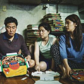 Den sydkoreanske film Parasite på Filmstriben