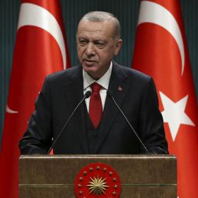 Foto af Tyrkiets præsident Erdogan: Aa Abaca, Ritzau Scanpix
